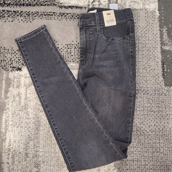 NWT Levi's 720 High Rise Super Skinny Jeans Size 24×30 - Picture 4 of 7